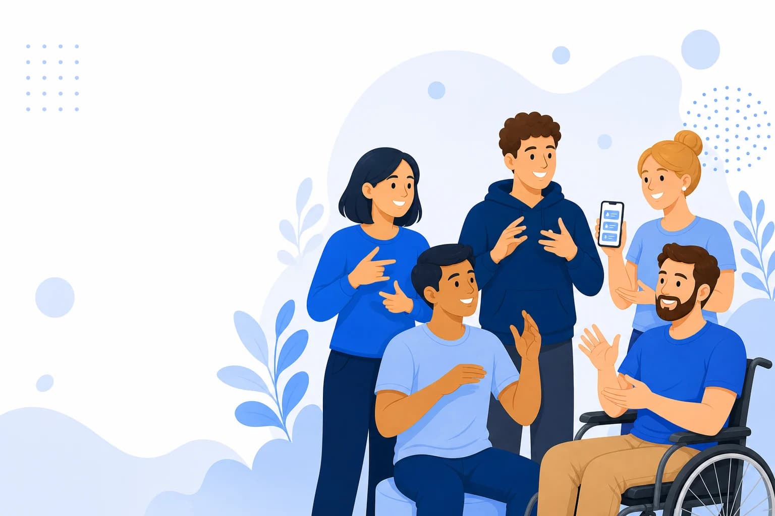 A community of people learning and practising Auslan together